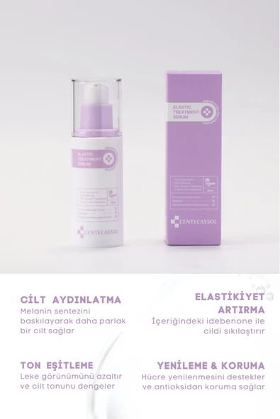 CENTECASSOL Esnek ve Işıltılı Bir Cilt: Elastic Treatment Serum ile Anında Sıkılaştırıcı Etki - 3