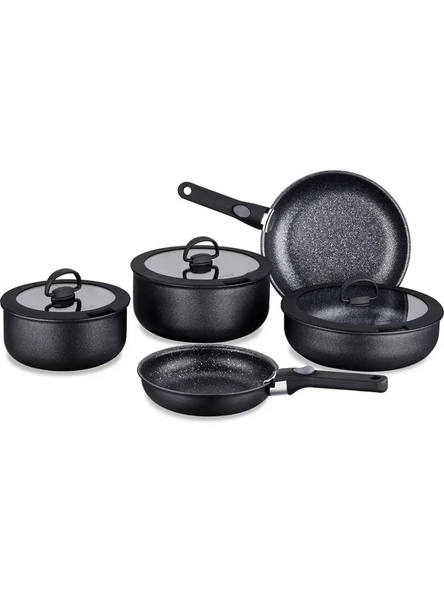 Korkmaz Neta 10 Parça Tencere Seti A2611 - 5