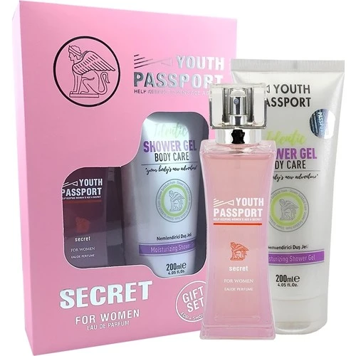 Youth Passport Secret Kadın Parfüm 75ml Edp Set