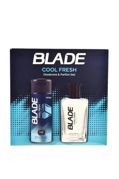 Blade Cool Fresh Deodorant 150 ml & Parfüm 70 ml Set Edt