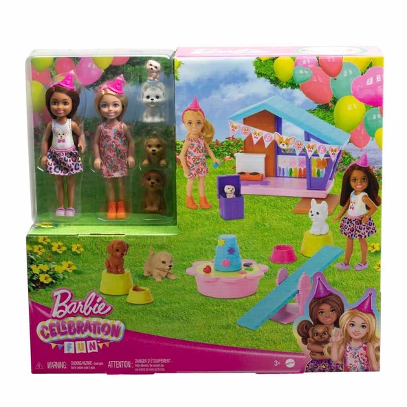 Barbie Celebration Fun Chelsea Oyun Seti HJY88 - 5