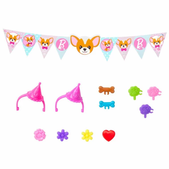 Barbie Celebration Fun Chelsea Oyun Seti HJY88 - 4