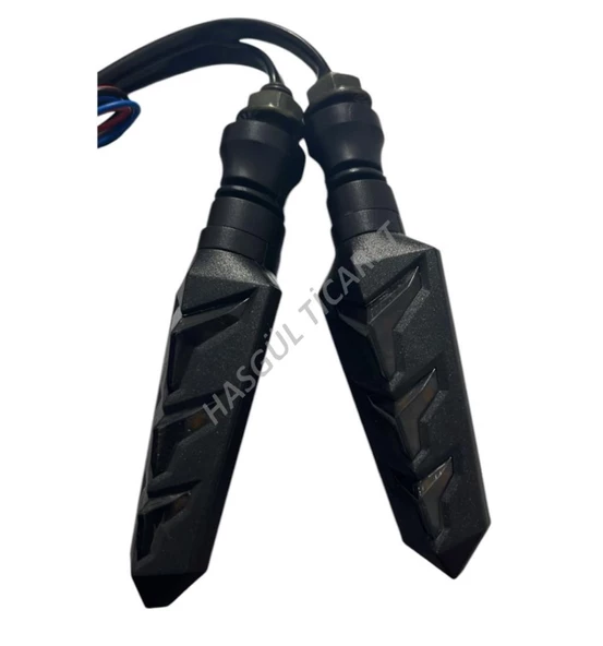 Hsgl Motorsiklet Led Sarı Sinyal Y Model Kayar aks 08 08 su gecirmez