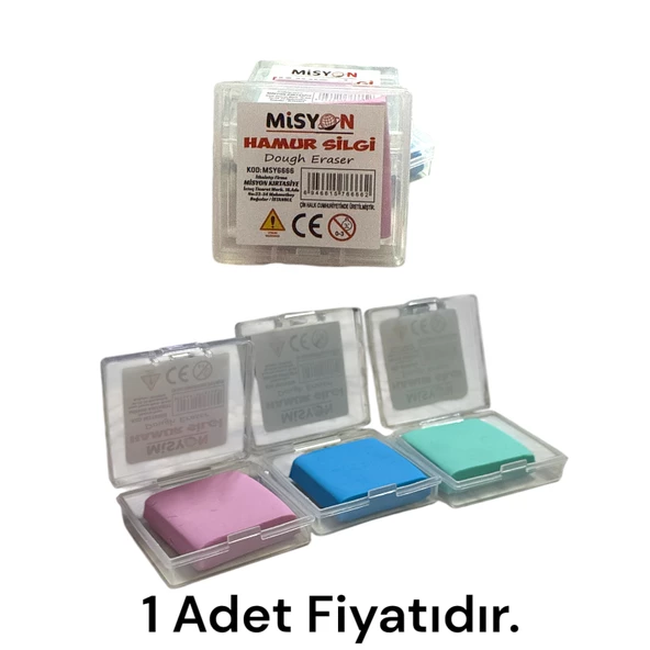 Misyon Hamur Silgi Kutulu (1 Adet)