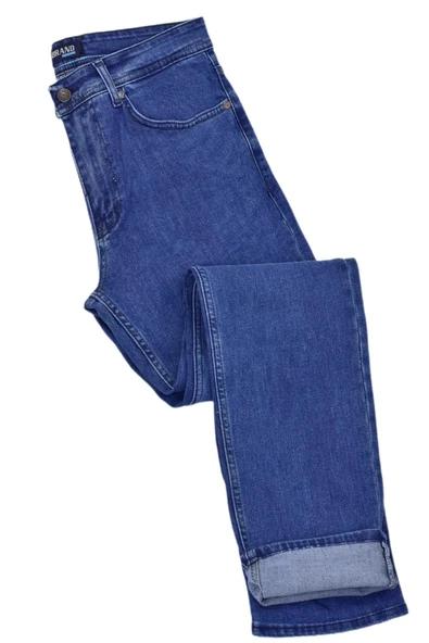 Erkek Regular Fit Jeans Pantolon 320 BGL-ST04199 - Resim 9