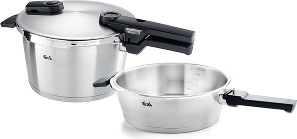 Fissler Vitaquick Premium 4,5+2,5 Litre Düdüklü Tencere