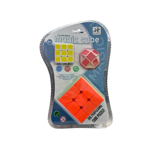 Magic Cube Mf-001 Zeka Küpleri 3 Lü Set