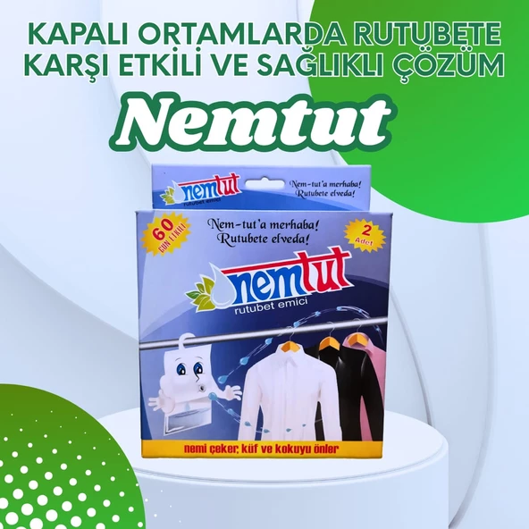 Nem Alıcı Rutubet Emici Koku Giderici Korozyon Önleyici ( 30 Kutu Içerisinde 60 Paket )