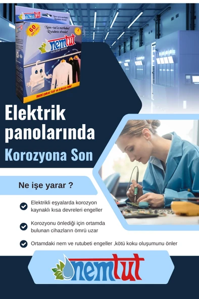 Nem Alıcı Rutubet Emici Koku Giderici Korozyon Önleyici ( 3 Kutu Içerisinde 6 Paket ) - Resim 5