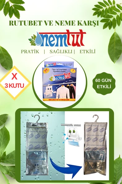 Nem Rutubet Terleme Kötü Kokuya Karşı Etkili Küf Ve Korozyon Giderici 3 Kutu 6 Paket 3 Kg