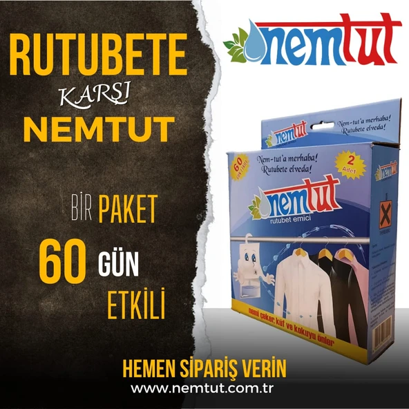 Nem Tut Nem Giderici Rutubet Emici Koku Giderici Küf Ve Korozyon Önleyici 30 Kg 30 Kutu 60 Paket