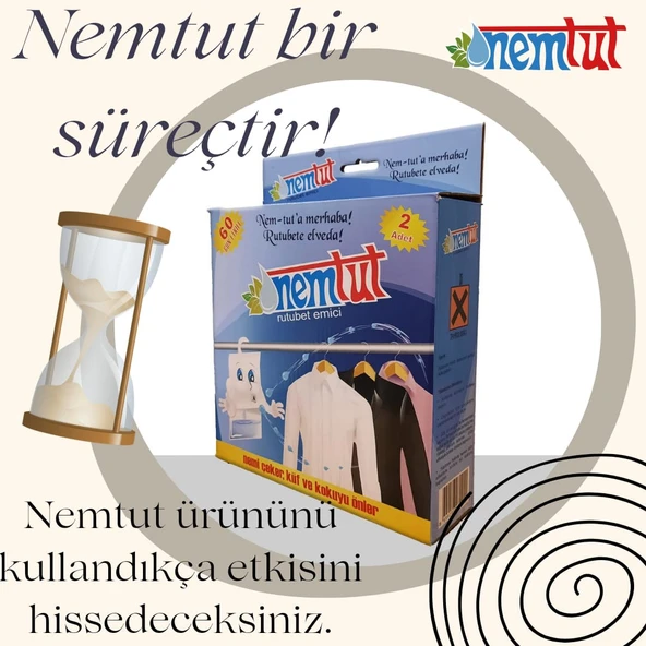 Nem Tutucu Alıcı Rutubet Giderici Önleyici Korozyon Önleyici Koku Giderici 1 Kg 1 Kutu 2 Paket