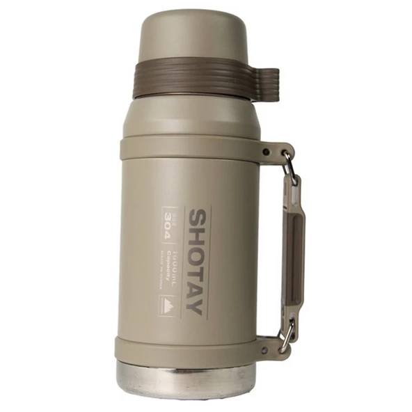 Nessiworld Shotay Camper Çelik Termos Matara 1500 ml - 2