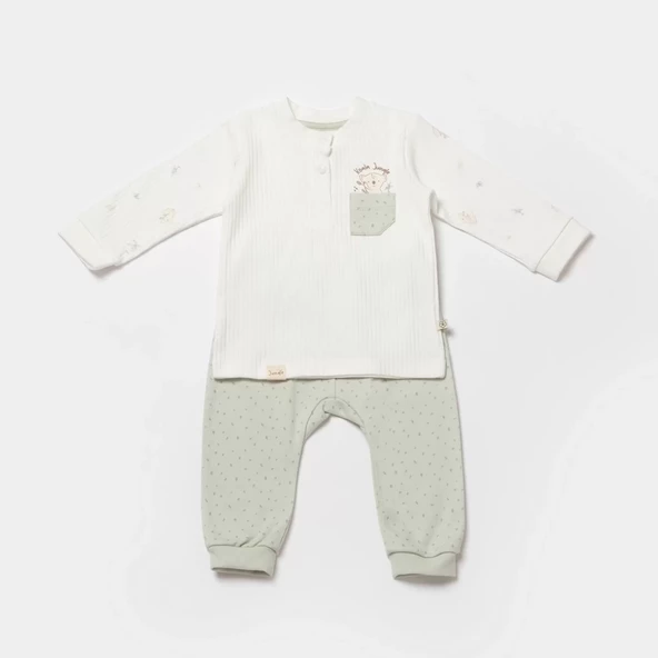 Koala Jungle 2'li Bebek Takım  Mint