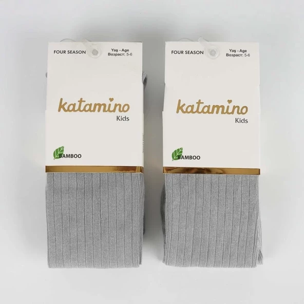 Beyza Kız Bambu Külotlu 1-5 Yaş  Gri