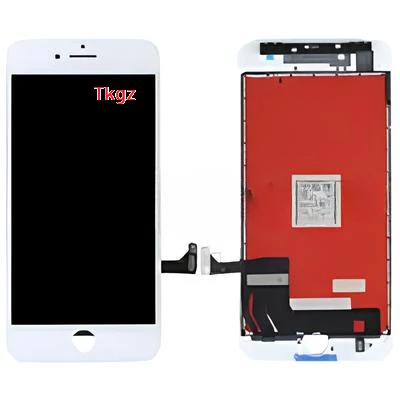 Tkgz - iPhone 7 Lcd Ekran Dokunmatik -A- Kalite (LW MARKA) BEYAZ
