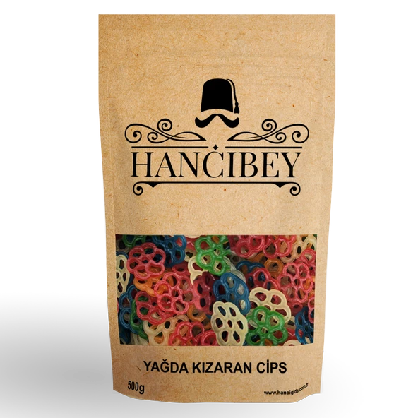 Yağda Kızaran Cips Renkli 500g - 1