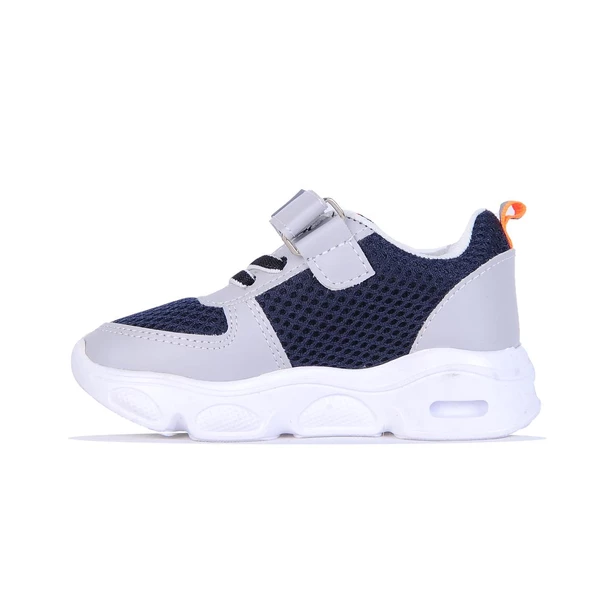 Skuaıter Blm-6700 Laci-Gri Erkek Bebe Çocuk Spor Ayakkabı - 2