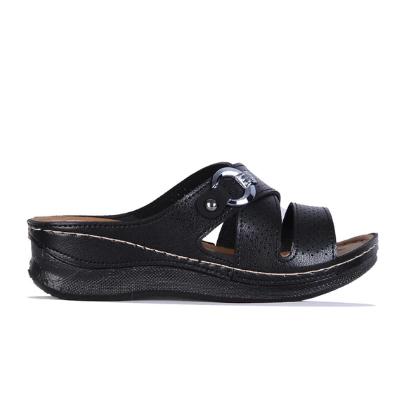 Ayakcenter 705 Seher Kadın Günlük Düz Terlik - Resim 5