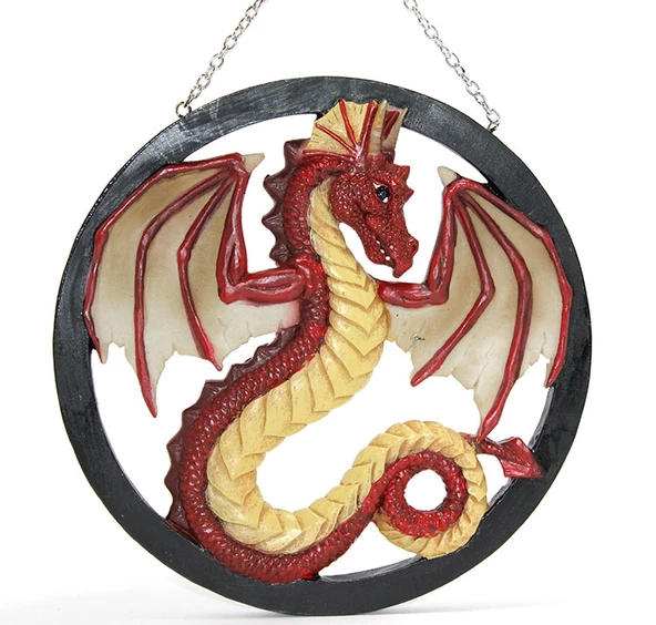 Duvara Asmalı Polyester Dragon Pano Alk2345 - 2