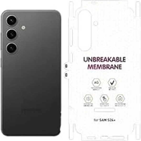 Samsung Galaxy S24 FE ile Uyumlu MAT TPU Arka Kaplama 360