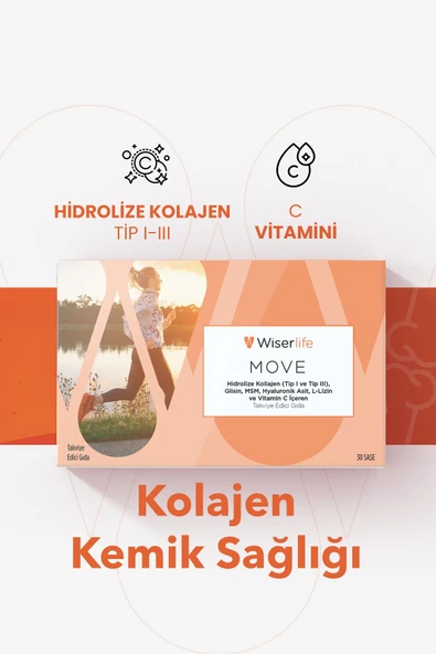 Wiserlife Move Collagen 30 Şase