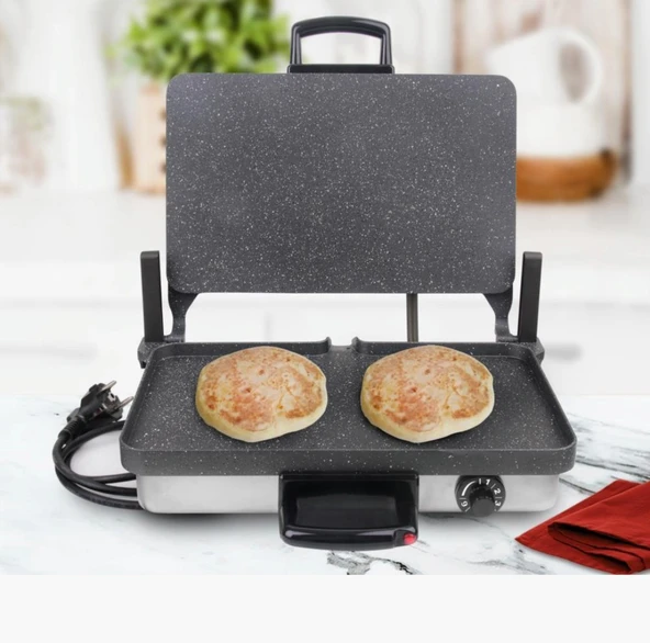 Sevenlex Turbo Granit Tavasız Bazlama Lahmacun Makinesi - 3