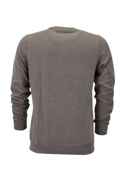 Erkek Sıfır Yaka Sweatshirt BGL-ST04198 - 9
