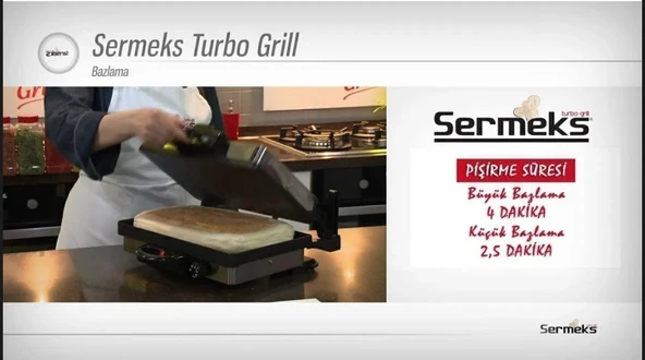 Sermeks Silex Turbo Granit Tavasız Bazlama Lahmacun Makinesi - 5