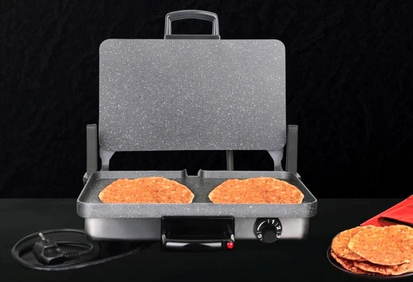 Sevenlex Turbo Granit Tavasız Bazlama Lahmacun Makinesi - 4
