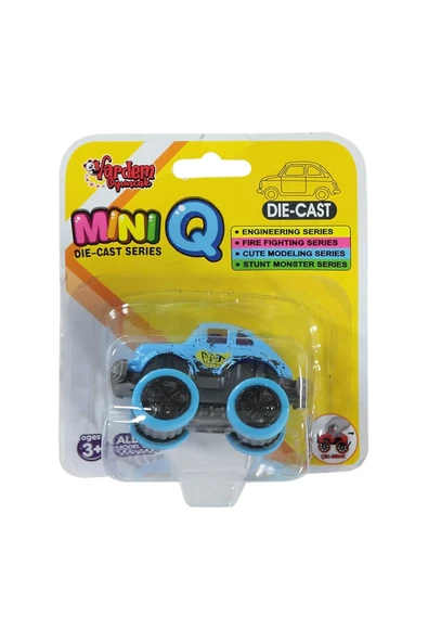 Die Cast Çek Bırak Metal Mini Araba - 1 Adet - 3