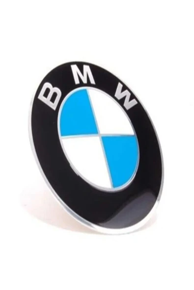 BMW LOGOLU 56 MM 4 ADET  ALÜMİNYUM JANT GÖBEK STICKER ürün görseli