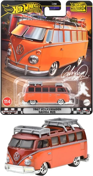 Hot Wheels Boulevard 1967 Volkswagen Samba Bus - 4