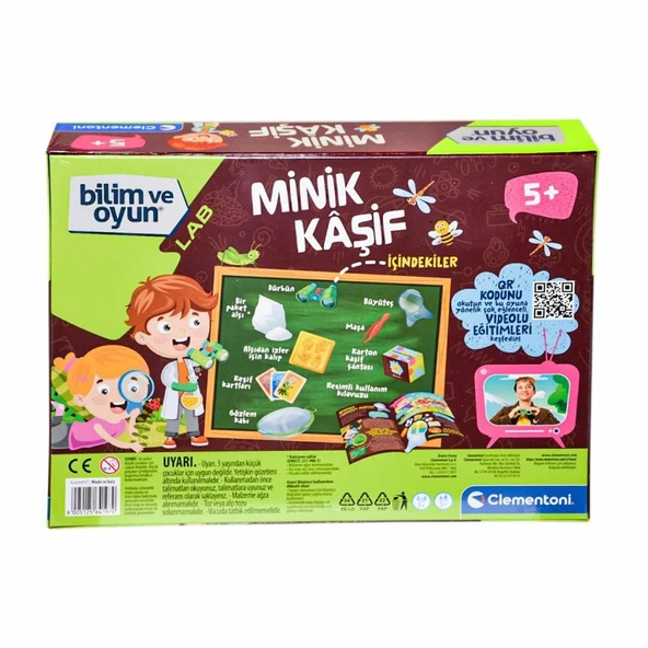 64197 Minik Kaşif - Bilim ve Oyun +5 yaş - 6