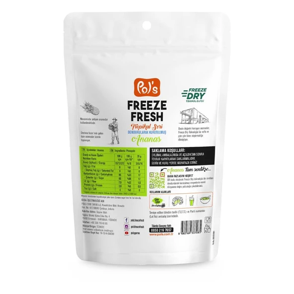 Nessiworld Pol’s Freeze Fresh Ananas 20 g