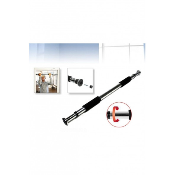 Barfiks Çekme Demiri Kapı Arası 60-100 CM - 3