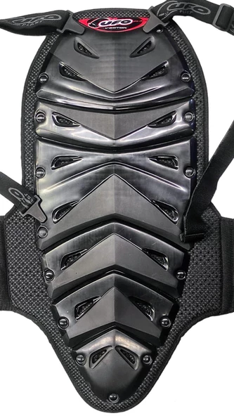 UFO Back Support Full Korumalı 2 Bantlı Motosiklet Sırt Koruması - 2