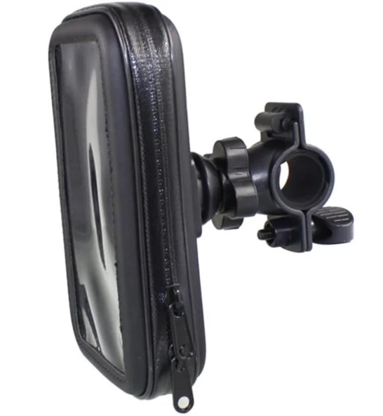 Motosiklet Telefon Tutucu 3 Inch Gidon Bağlantılı Telefon Tutma Aparatı - 3