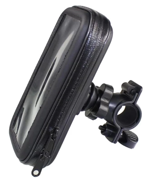 Motosiklet Telefon Tutucu 3 Inch Gidon Bağlantılı Telefon Tutma Aparatı - 4