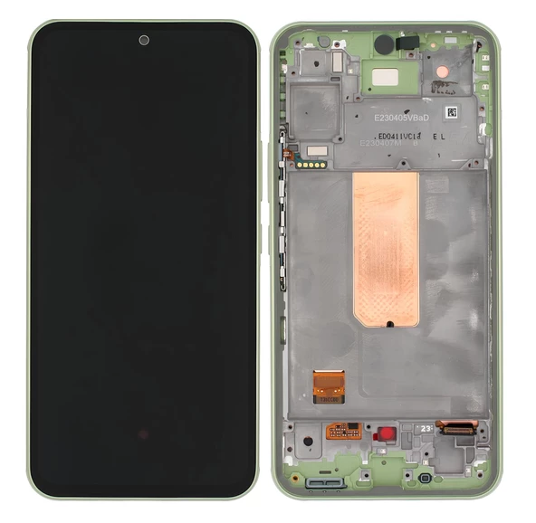 Tkgz - Samsung Galaxy A54 5G SM-A546 Lcd Ekran Dokunmatik -A- Kalite YEŞİL ÇITALI ürün görseli