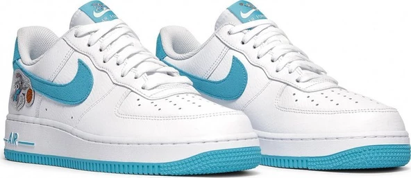Nike Space Jam x Air Force 1 '07 Low 'Hare' Spor Ayakkabı - 8