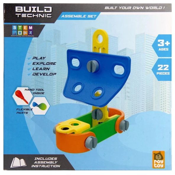 Nessiworld Build Technic Yap Boz Araçlar 4100101-2 - 5