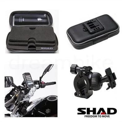Shad Motosiklet Telefon Tutucu 3.8 Inch  Su Geçirmez Mini Boy Telefonlara Uyumlu - 3
