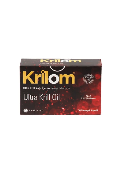 Krilom Ultra Krill Oil 30 Yumuşak Kapsül x 2 Adet - 3
