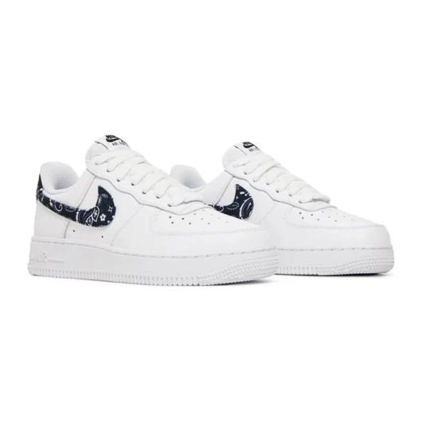 Nike Air Force 1 Low Paisley White Black - 2