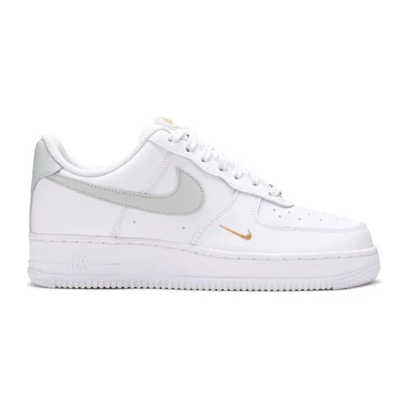 Nike Air Force 1 Low White Grey Gold - Resim 2