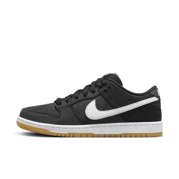 Nike SB Dunk Low Black and Gum Light Brown