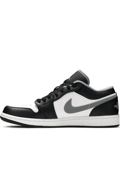 Nike Air Jordan 1 Low "black White Grey" Erkek Spor Ayakkabı - 3