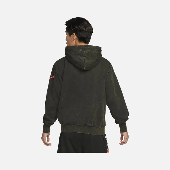 Nike Dri-Fit Standard Issue Basketball Hoodie Erkek DH6808-352 - 2