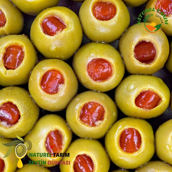 PORTAKAL DOLGULU YEŞİL ZEYTİN - 2